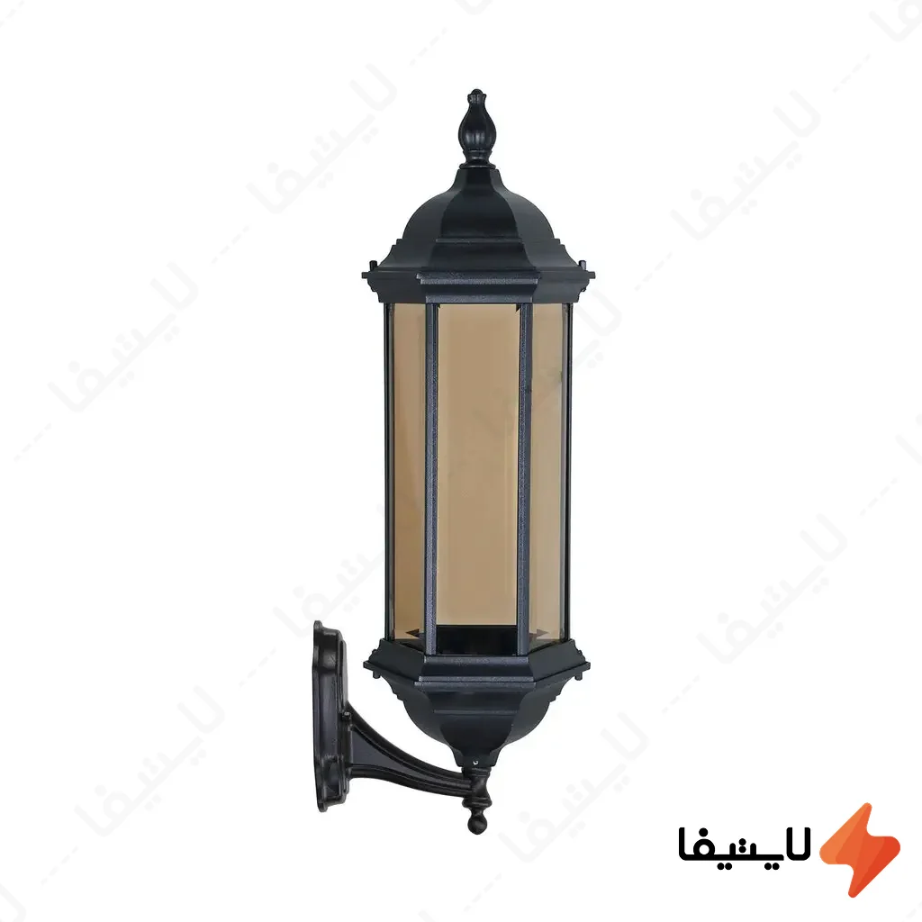 چراغ-دیواری-پارکی-بیتانور-مدل-شش-ضلعی-سری-b-کد-560622b@LIGHTIFA.webp چراغ دیواری پارکی بیتانور مدل شش ضلعی سری b کد 560622b - Image 1