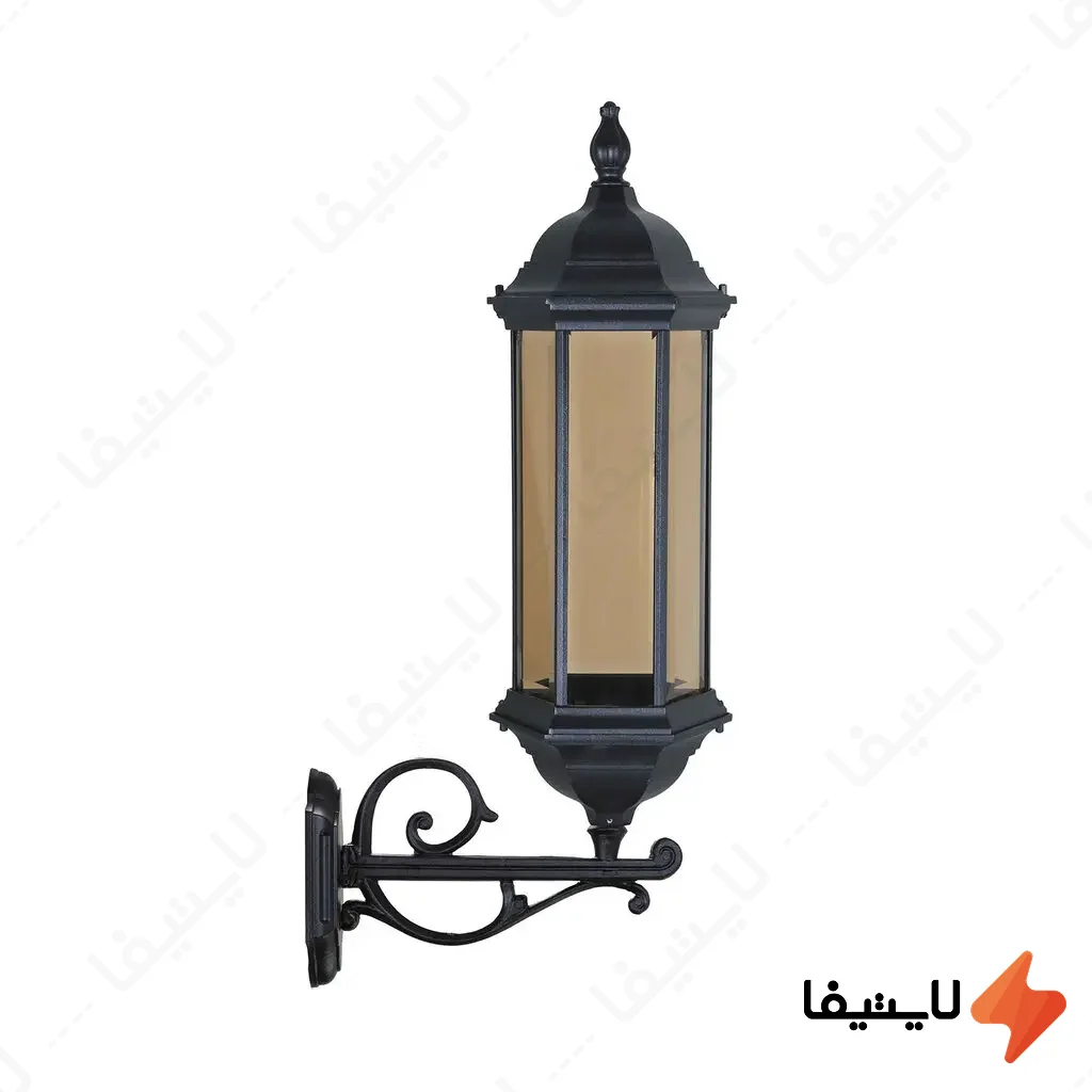 چراغ-دیواری-پارکی-بیتانور-مدل-شش-ضلعی-سری-b-کد-560722b@LIGHTIFA.webp چراغ دیواری پارکی بیتانور مدل شش ضلعی سری b کد 560722b - Image 1