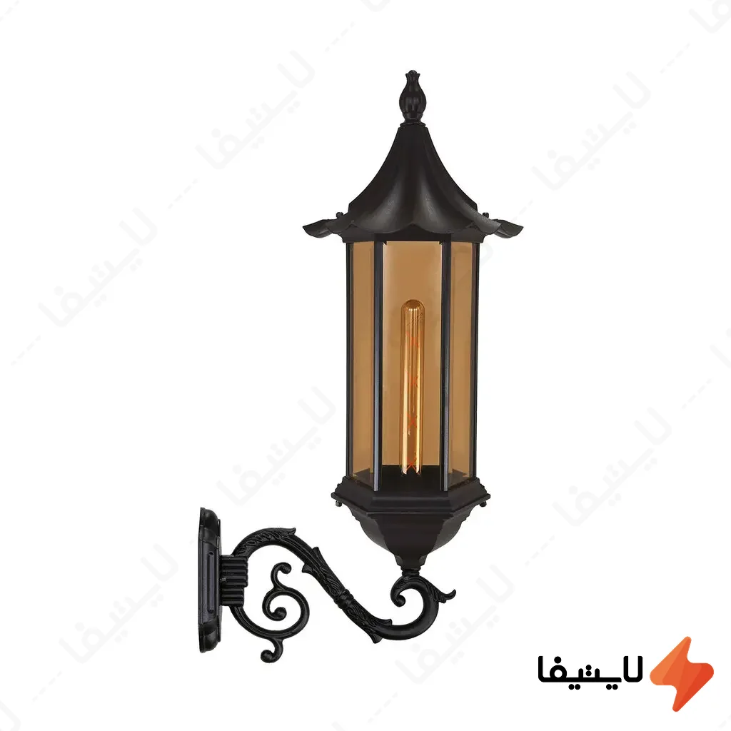 چراغ-دیواری-پارکی-بیتانور-مدل-شش-ضلعی-چتری-بلند-کد-560222chb@LIGHTIFA.webp چراغ دیواری پارکی بیتانور مدل شش ضلعی چتری بلند کد 560222chb - Image 1