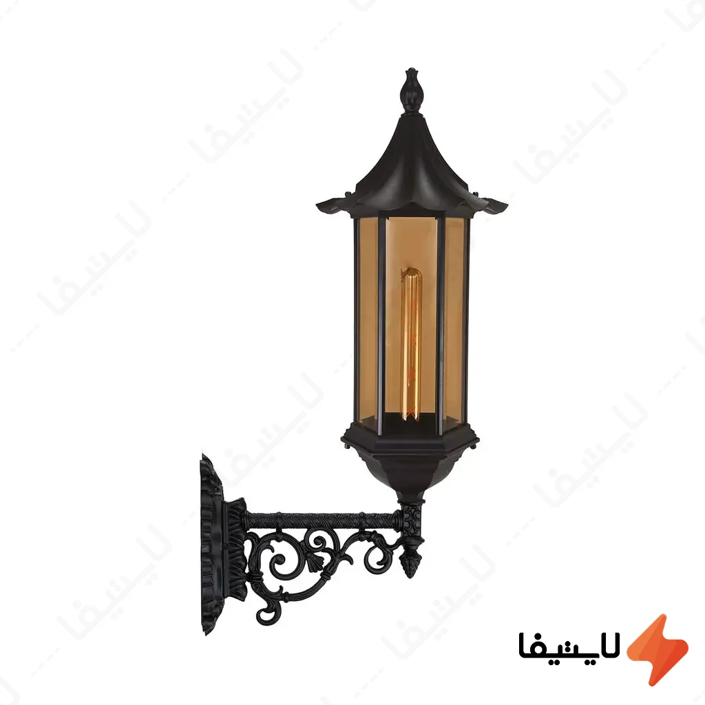 چراغ-دیواری-پارکی-بیتانور-مدل-شش-ضلعی-چتری-بلند-کد-560522chb@LIGHTIFA.webp چراغ دیواری پارکی بیتانور مدل شش ضلعی چتری بلند کد 560522chb - Image 1