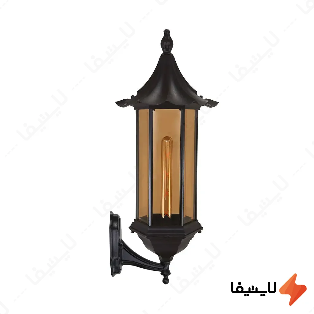 چراغ-دیواری-پارکی-بیتانور-مدل-شش-ضلعی-چتری-بلند-کد-560622chb@LIGHTIFA.webp چراغ دیواری پارکی بیتانور مدل شش ضلعی چتری بلند کد 560622chb - Image 1