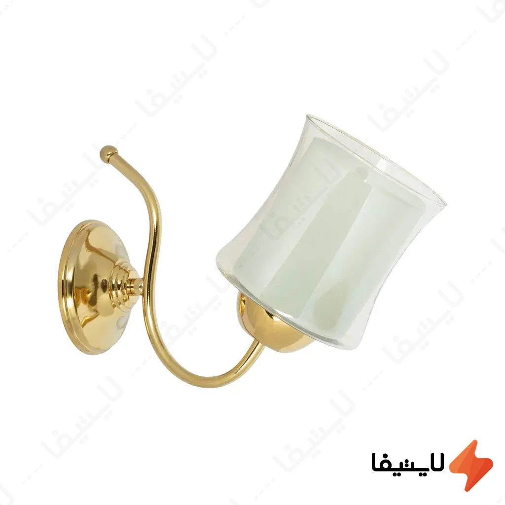 چراغ-دیواری-چشمه-نور-مدل-A8331W-G@LIGHTIFA.webp چراغ دیواری چشمه نور مدل A833/1W-G - Image 1