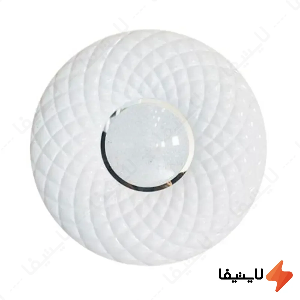 چراغ-سقفی-روکار-45-وات-سه-حالته-فانتزی-شی-کاریزما-مدل-مهتاب-کد-01@LIGHTIFA.webp چراغ سقفی روکار 45 وات سه حالته فانتزی شی کاریزما مدل مهتاب کد 01 - Image 1