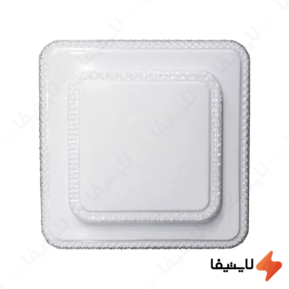 چراغ-سقفی-روکار-80-وات-سه-حالته-فانتزی-شی-کاریزما-مدل-مهتاب-کد-013@LIGHTIFA.webp چراغ سقفی روکار 80 وات سه حالته فانتزی شی کاریزما مدل مهتاب کد 013 - Image 1