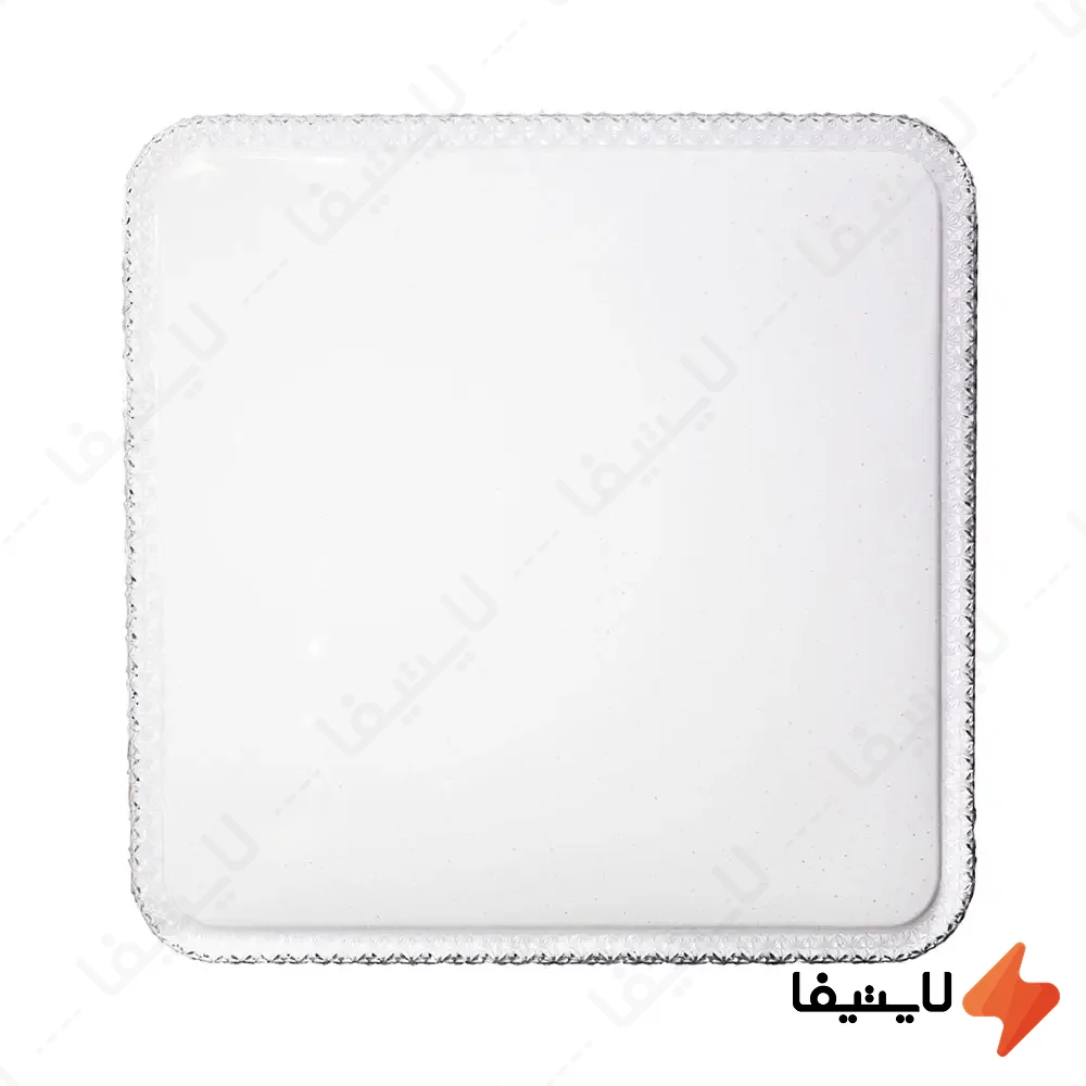 چراغ-سقفی-روکار-80-وات-سه-حالته-فانتزی-شی-کاریزما-مدل-مهتاب-کد-017@LIGHTIFA.webp چراغ سقفی روکار 80 وات سه حالته فانتزی شی کاریزما مدل مهتاب کد 017 - Image 1