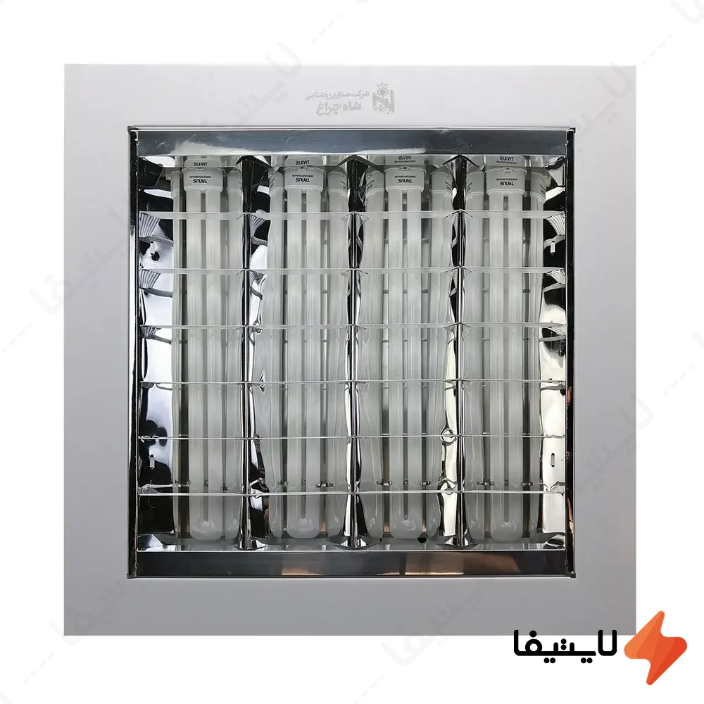 چراغ-شبکه-4-در-32-وات-توکار-SMDPLL-شاه-چراغ@LIGHTIFA.webp چراغ شبکه 4 در 32 وات توکار SMD/PLL شاه چراغ - Image 1