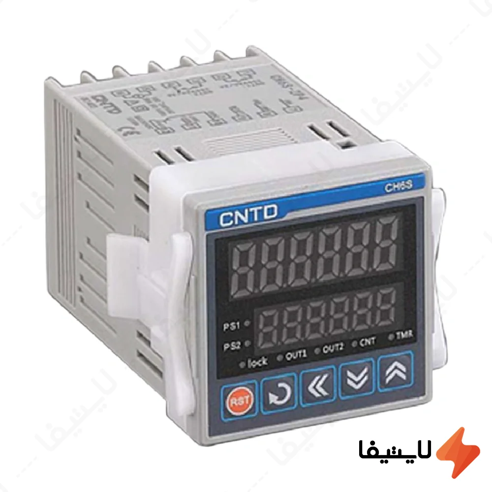 کانتر-تایمر-دیجیتال-4848-CNTD-کد-CH6S-2P4@LIGHTIFA.webp کانتر تایمر دیجیتال 48*48 CNTD کد CH6S-2P4 - Image 1