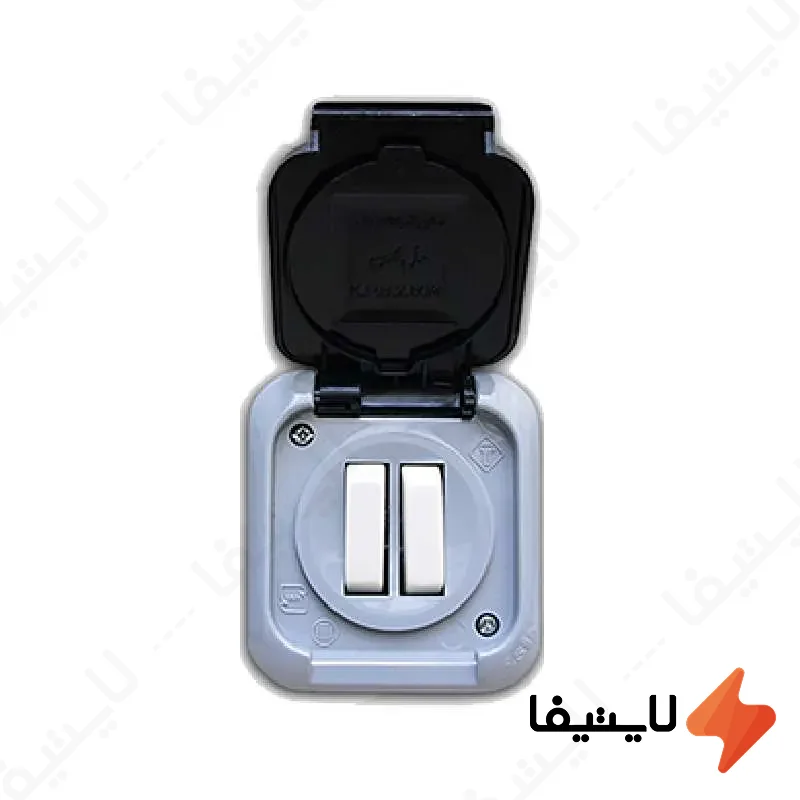 کلید-دو-پل-توکار-بارانی-آسیا-الکتریک-مدل-لادن@LIGHTIFA.webp کلید دو پل توکار بارانی آسیا الکتریک مدل لادن - Image 1