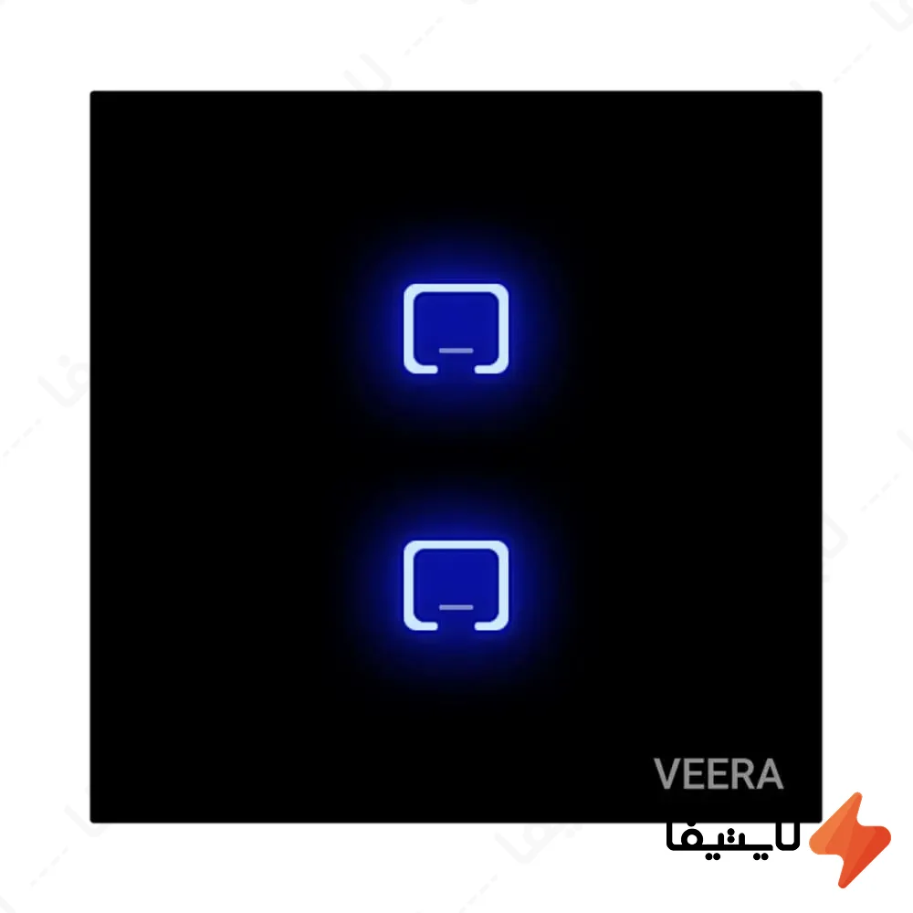 کلید-دو-پل-لمسی-ویرا-الکتریک@LIGHTIFA.webp کلید دو پل لمسی ویرا الکتریک - Image 1
