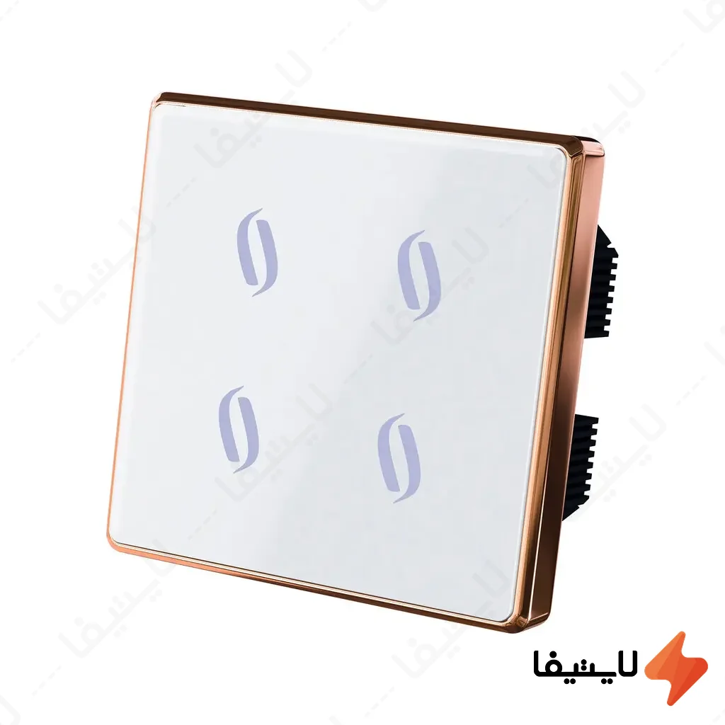 کلید-لمسی-هوشمند-چهار-پل-دایرکت-کانتکت-مایا-سری-فلونا-مدل-MI4EF21@LIGHTIFA.webp کلید لمسی هوشمند چهار پل دایرکت کانتکت مایا سری فلونا مدل MI4EF21 - Image 1