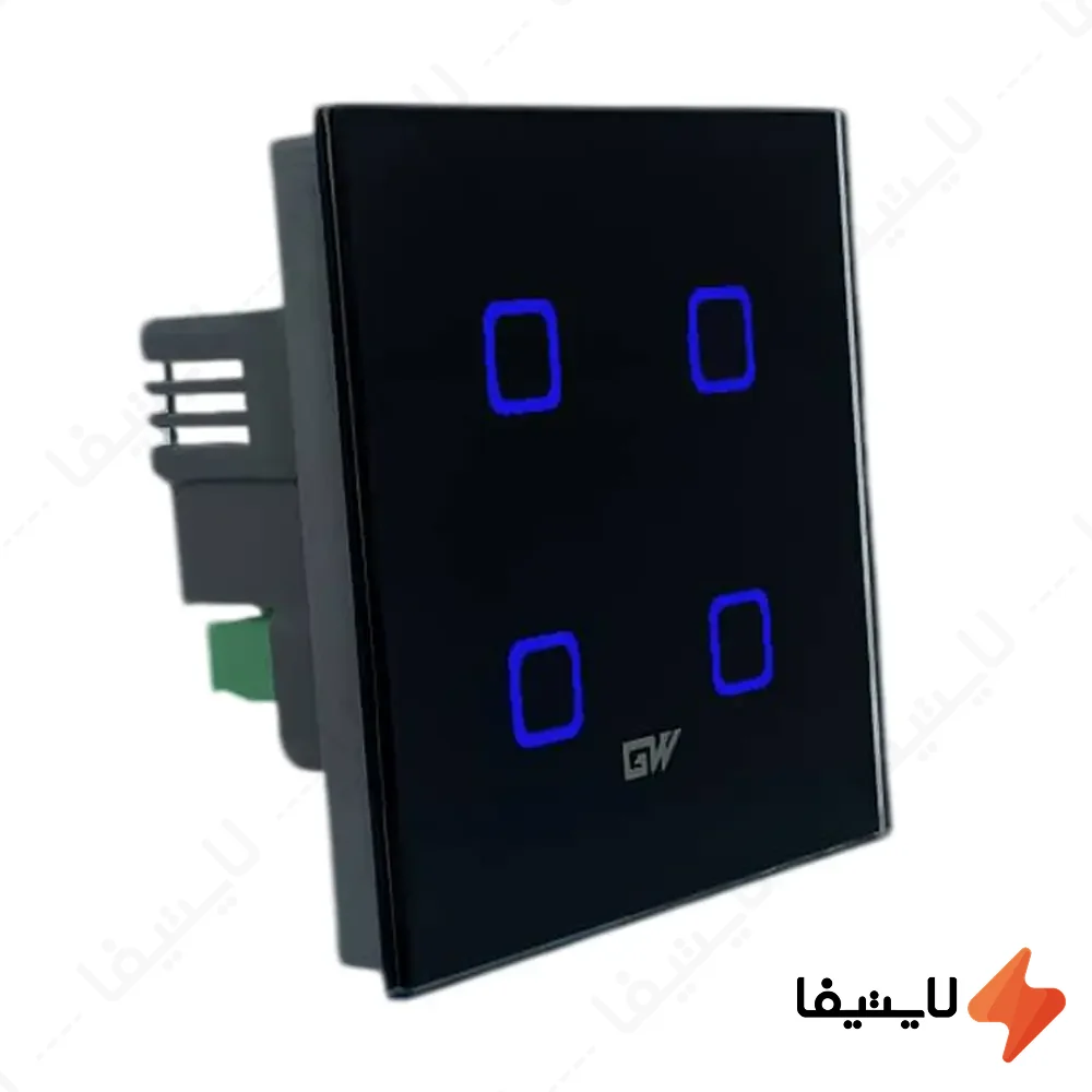 کلید-لمسی-هوشمند-چهار-پل-گلدور@LIGHTIFA.webp کلید لمسی هوشمند چهار پل گلدور - Image 1