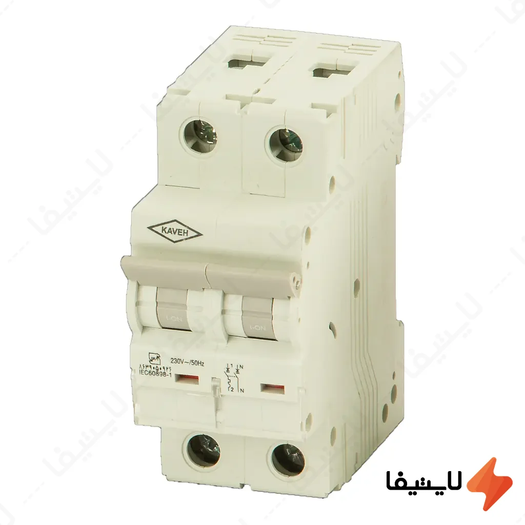 کلید-مینیاتوری-40-آمپر-تک-فاز-و-نول-AC-الکترو-کاوه-کد-40A-6KA-2PN@LIGHTIFA.webp کلید مینیاتوری 40 آمپر تک فاز و نول AC الکترو کاوه کد 40A-6KA-2P+N - Image 1