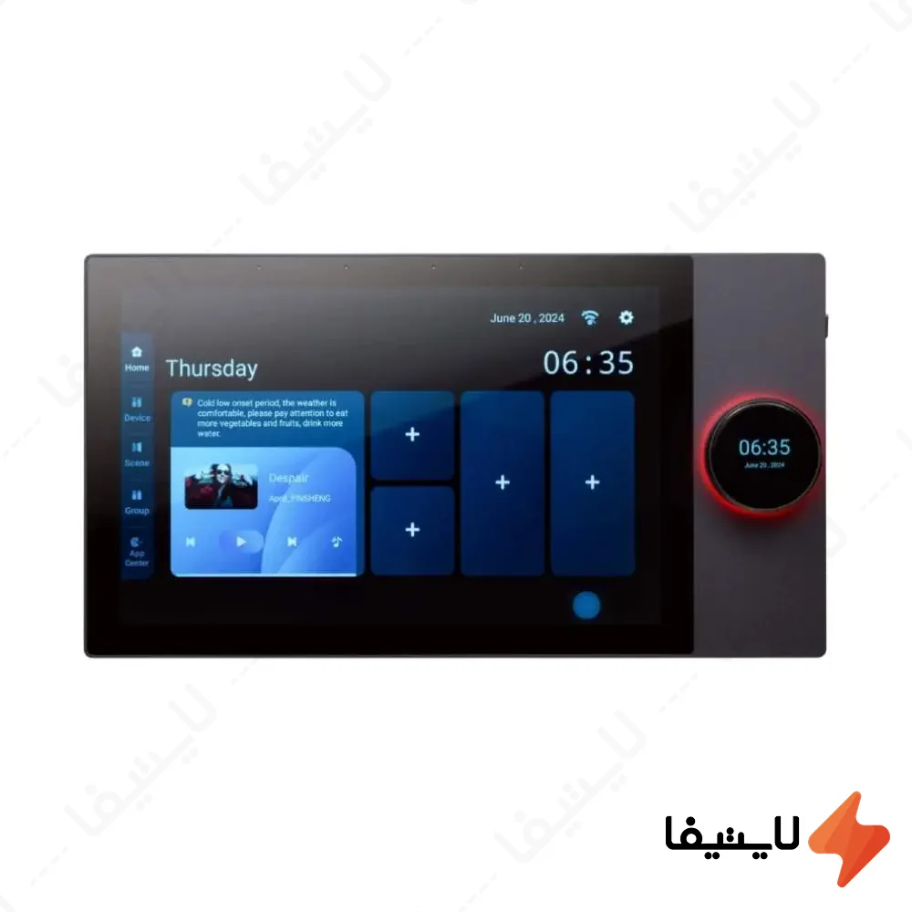 کنترل-پنل-لمسی-12-اینچ-همراه-با-موزیک-پلیر-نستک@LIGHTIFA.webp کنترل پنل لمسی 12 اینچ همراه با موزیک پلیر نستک - Image 1