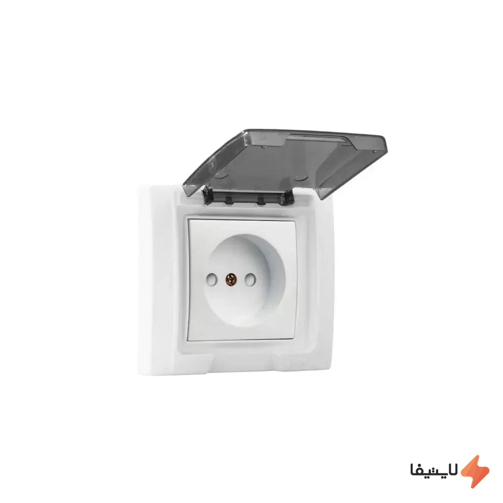 TOL-159257852486516_img0_1792057619_05637f.webp پریز توکار بارانی بدون ارت پارت الکتریک مدل آذین کد 7260 (بسته 10 عددی) - Image 1