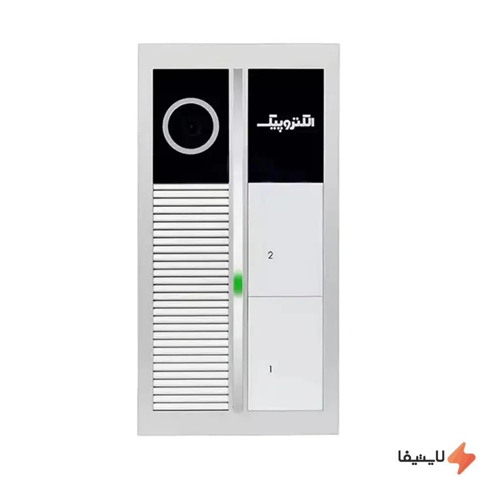 TOL-187907892359949_img0_1792326616_318062.webp پنل آیفون تصویری 2 واحدی الکتروپیک مدل رندا لمسی با دوربین AHD - Image 1
