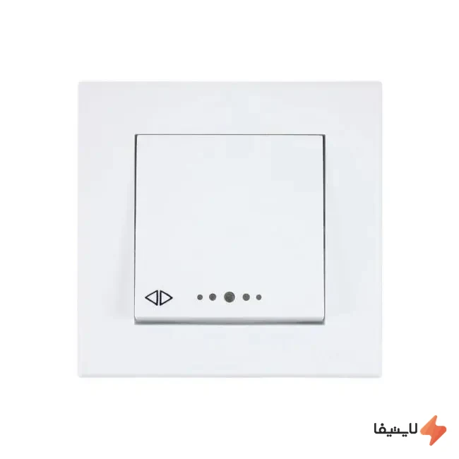 TOL-232780220806120_img0_1792057711_98073c.webp کلید کراکس توکار پارت الکتریک مدل تابش کد 5175 رنگ سفید (بسته 10 عددی) - Image 1
