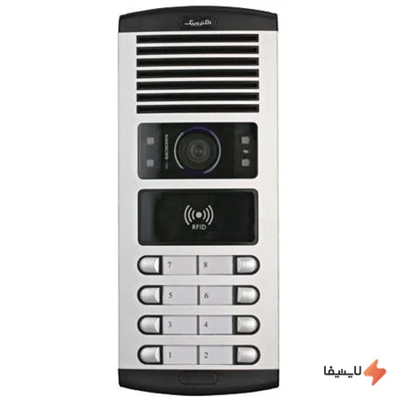 TOL-470661813251898_img0_1792326635_a77bc6.webp پنل آیفون تصویری ۱۲ واحدی کارتی الکتروپیک مدل 1086 RFID - Image 1
