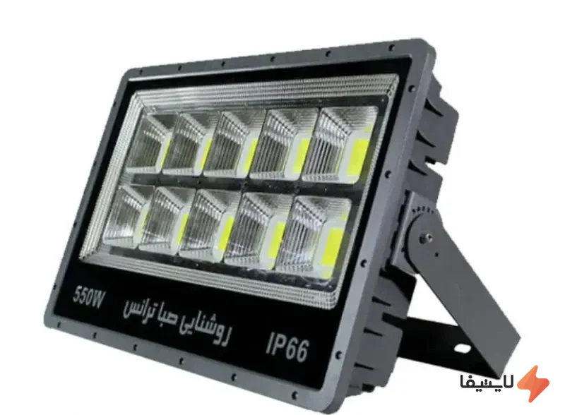 TOL-556208809152111_img0_1792600831_d989e1.webp پروژکتور COB پنجره ای مربع 550 وات صبا ترانس - Image 1
