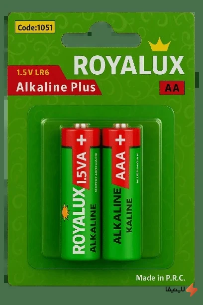 TOL-849743400368132_img0_1793011977_88d495.webp باتری قلمی رویالوکس مدل Plus Alkaline بسته 2 عددی (بسته 30 عددی) - Image 1