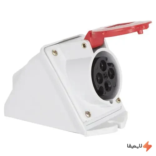 TOL-889355857825885_img0_1792057431_3f7dd2.webp سوکت صنعتی مادگی ثابت ۴ شاخه ۳۲ آمپر پارت الکتریک کد ۳۹۶ (بسته 5 عددی) - Image 1