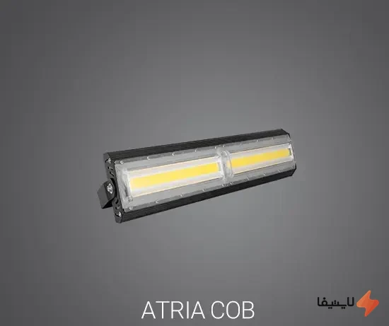 TOL-993358244037757_img0_1793012279_006a44.webp پروژکتور COB افقی 100 وات پارس شعاع توس مدل آتریا نور آفتابی - Image 1